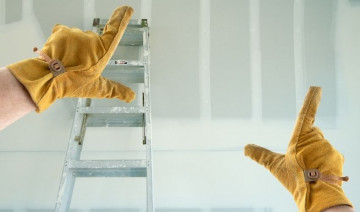 Drywall that needs to be removed
