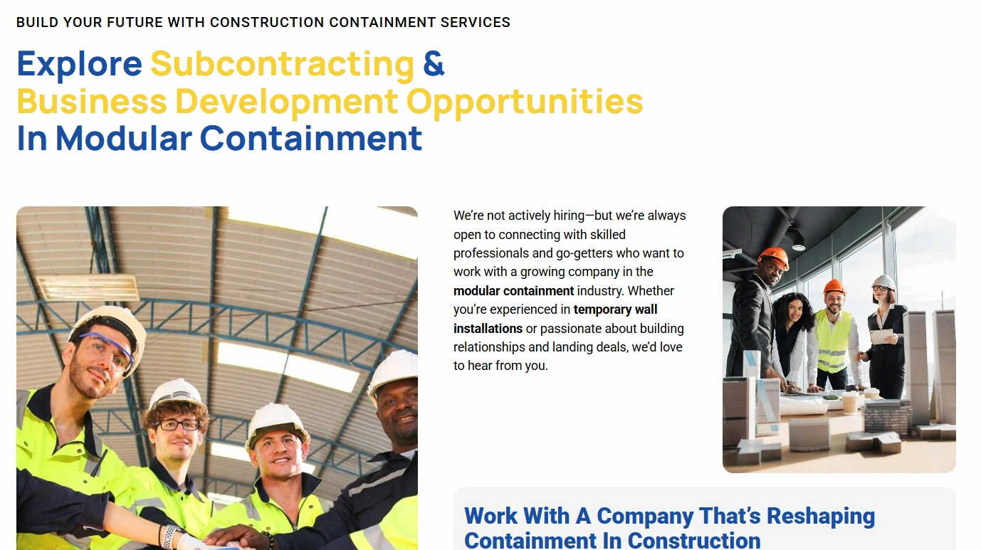 5DCCS careers and subcontractor opportunities