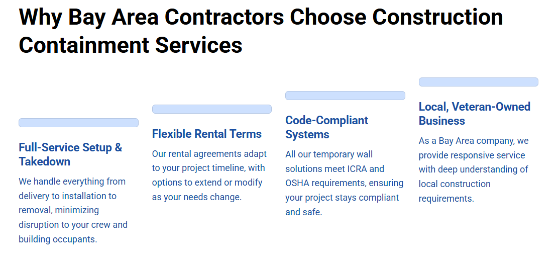 Why Rent Temp Wall Panels from Construction Containment Services 5DCCS