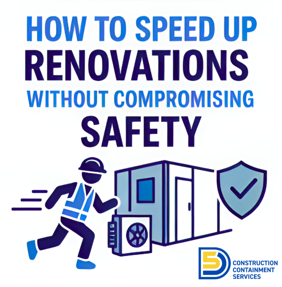 How to Speed Up Renovations Without Compromising Safety with Construction Containment Services
