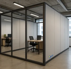 Modular-Temporary-Walls Transform Modern Offices in California