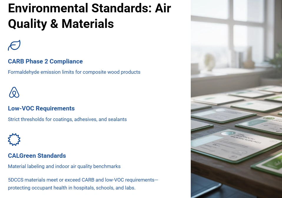 Environmental Standards Air Quality and Materials