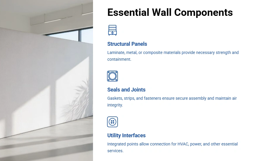 Essential Temp Wall Components