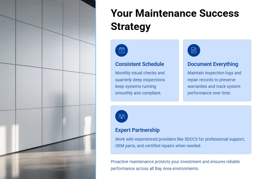 Temp Wall Maintenance Success Strategy