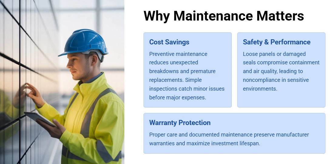 Why Temporary Wall Maintenance Matters