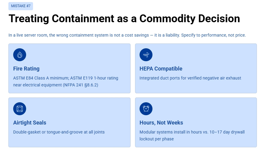 Mistake of Treating Containment as a Commodity Decision
