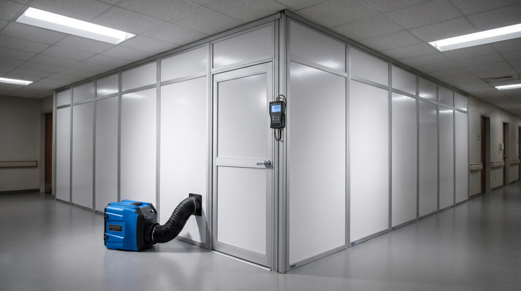 negative air pressure ICRA compliance